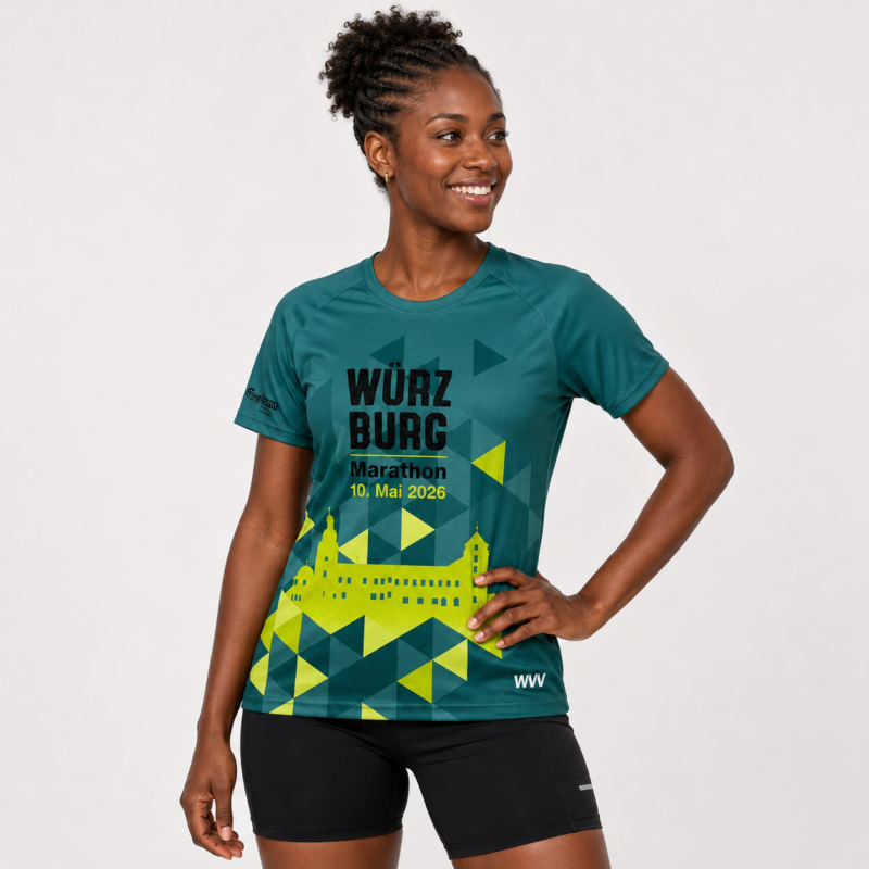 Finishershirt 2026 – Würzburg Marathon